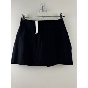 NEW Victoria’s Secret PINK Tennis Skort Sz S Black Sport Pique High Rise NWT
